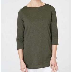 J. Jill Boatneck Layered Tunic